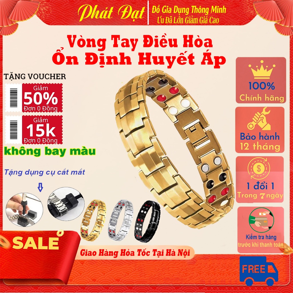 Vòng đeo tay điều hòa huyết áp Ebuty