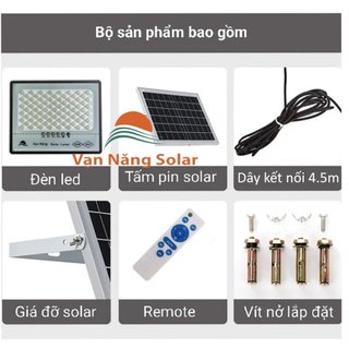 Đèn năng lượng mặt trời Vạn Năng Solar 200W-chóng chói