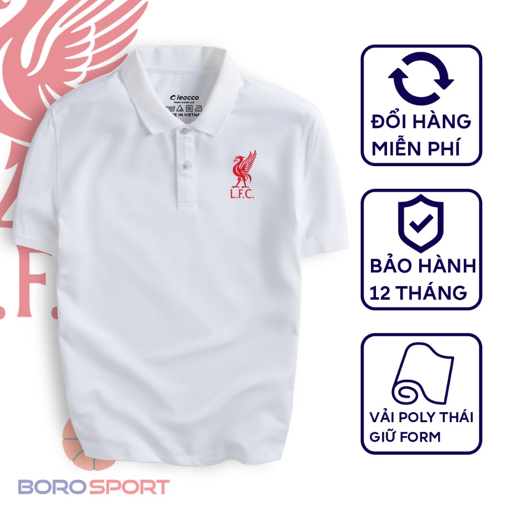 Ảnh Áo Polo Nam Siêu Ưu Đãi Áo Thun Polo Cổ Bẻ Chất Liệu Vải Poly Thái Giữ Form Dáng Cleacco Liverpool Boro Sport 1