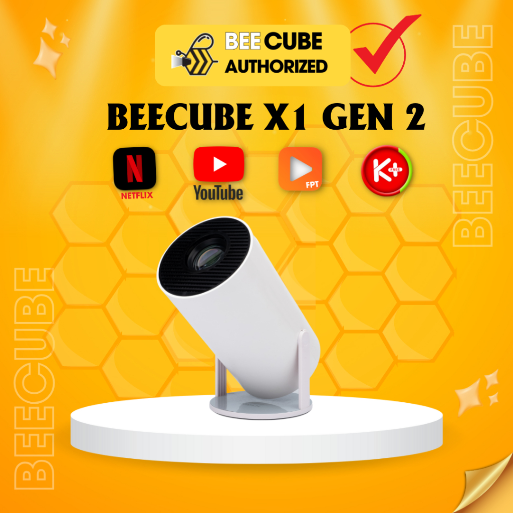 Máy Chiếu Mini BEECUBE X1 Gen 2 (2023) Hệ Điều Hành Android + Kết nối ...