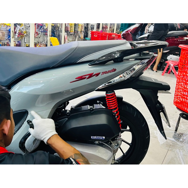 Tem nổi SH mode 2020-2025 màu đỏ hàng Zin chuẩn hãng / giá 1 cặp