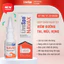 LiveSpo NAVAX Đỏ Lọ 20 Chai Xịt Sẵn Giúp Giảm Nguy Cơ Viêm Đường Tai, Mũi, Họng