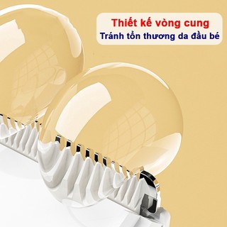 Tông đơ cắt tóc cho bé tự động hút tóc rơi khi cắt chính hãng Misuta, máy tăng đơ hớt tóc êm ái