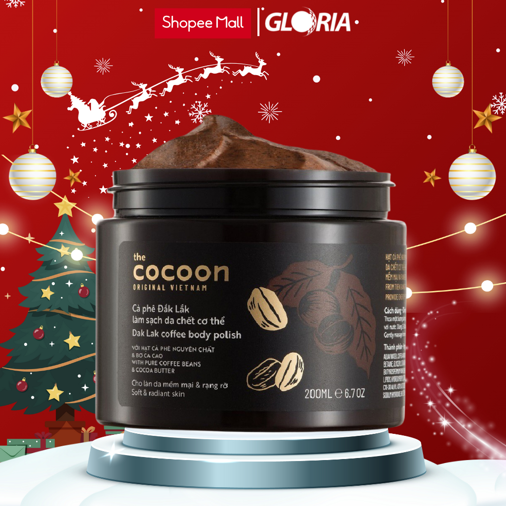 Ảnh Tẩy Da Chết Toàn Thân COCOON Chiết Xuất Cà Phê Đắk lắk 200ml 3