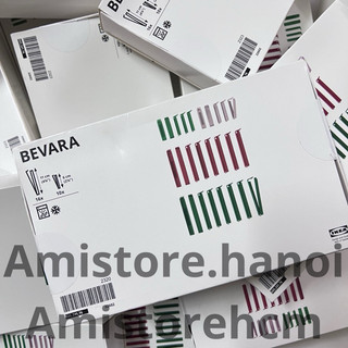 [Mẫu mới] Bộ 26 cái kẹp BEVARA, kẹp miệng túi thực phẩm, túi nylon, an toàn IKEA