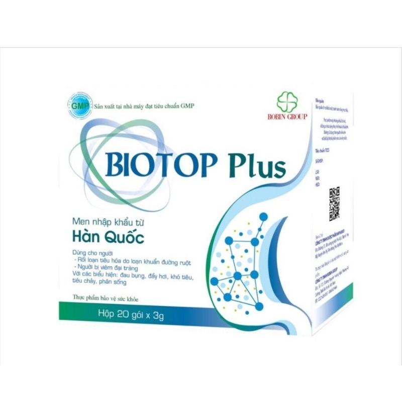 Biotop Plus – Bổ sung bào tử lợi khuẩn, hỗ trợ cải thiện hệ vi sinh ...