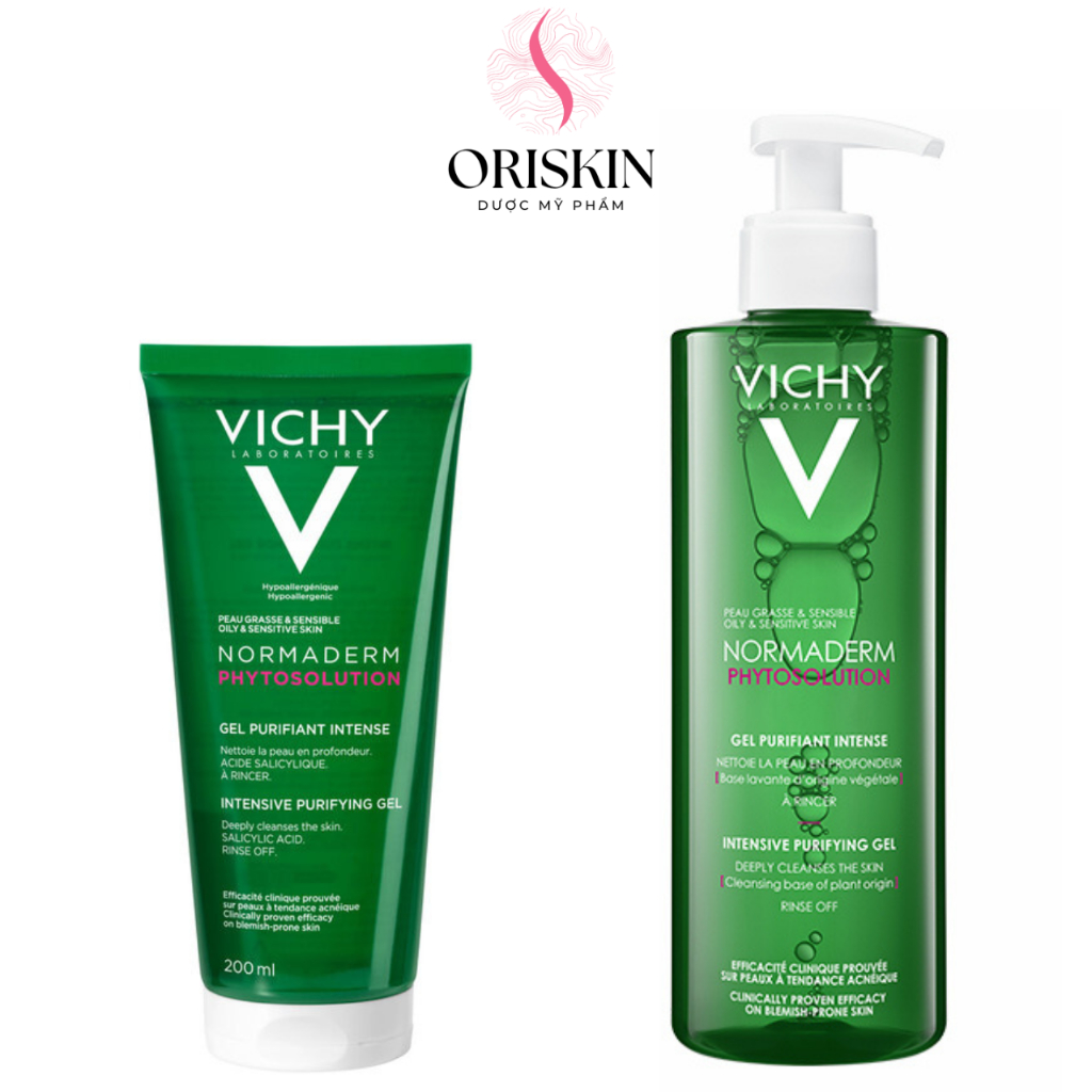 Ảnh Vichy Sữa Rửa Mặt Dạng Gel Giúp Làm Sạch Sâu Và Giảm Bã Nhờn Trên Da Normaderm Phytosolution Intensive 1