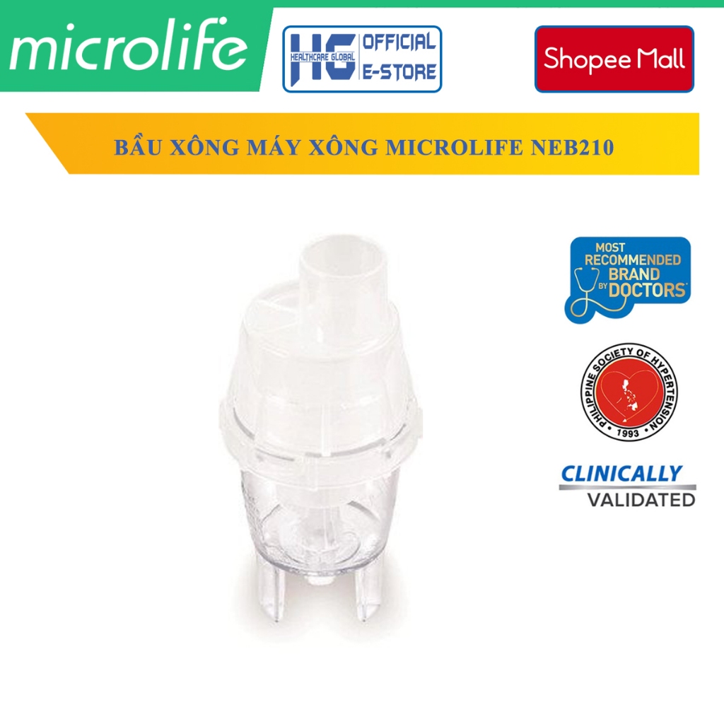 Ảnh Bầu Xông Dùng Cho Máy Xông Khí Dung Microlife NEB210 | Hàng Chính Hãng 2