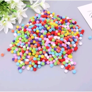Set 20 Quả Pom Loại 1 Mịn Đẹp Trang Trí Noel ,Làm Đồ Handmade