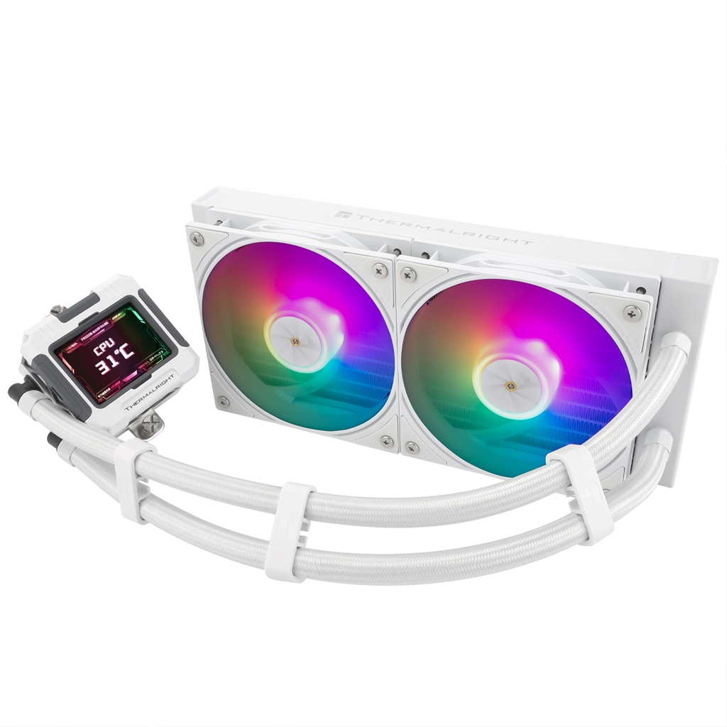 Tản Nhiệt Nước Màn Led AIO Thermalright Frozen Warframe 240 Đen + Trắng ...