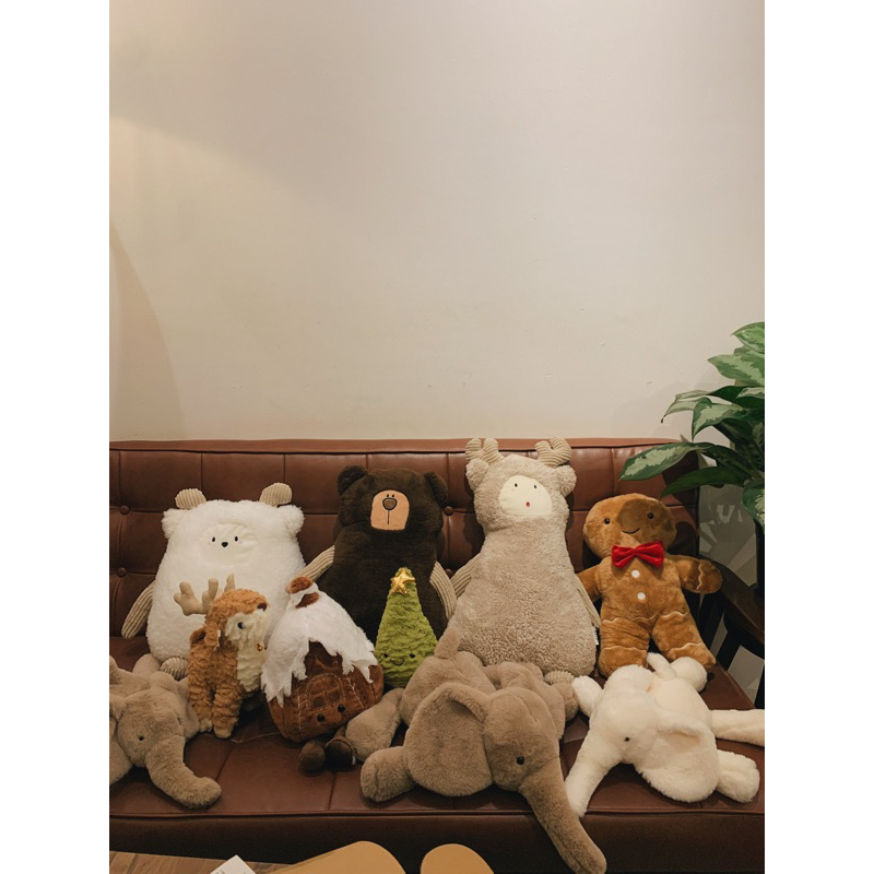 [Có sẵn] Gấu Bông Mặt Ngố Dê Tuyết Gấu Nâu Grizzly Bear teddy Dễ Thương Haste Quà Tặng Độc Đáo