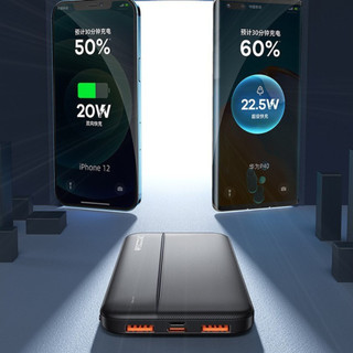 Sạc dự phòng REMAX RPP-212 - 10000mAh sạc nhanh công suất cao 22.5W - Dành cho điện thoại, máy tính bảng, tai nghe