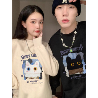Áo hoodie đôi mùa đông mèo xanh cặp cùng người yêu nỉ bông local brand L66 quà tặng kỉ niệm [A206]