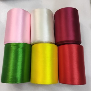 Ruy Băng Lụa 10cm 15cm 20cm Satin Vải Cuộn 22 Mét Đa Dạng Màu Sắc | Làm Phụ Kiện Handmade, Kẹp Tóc, Làm Nơ, Gói Hoa