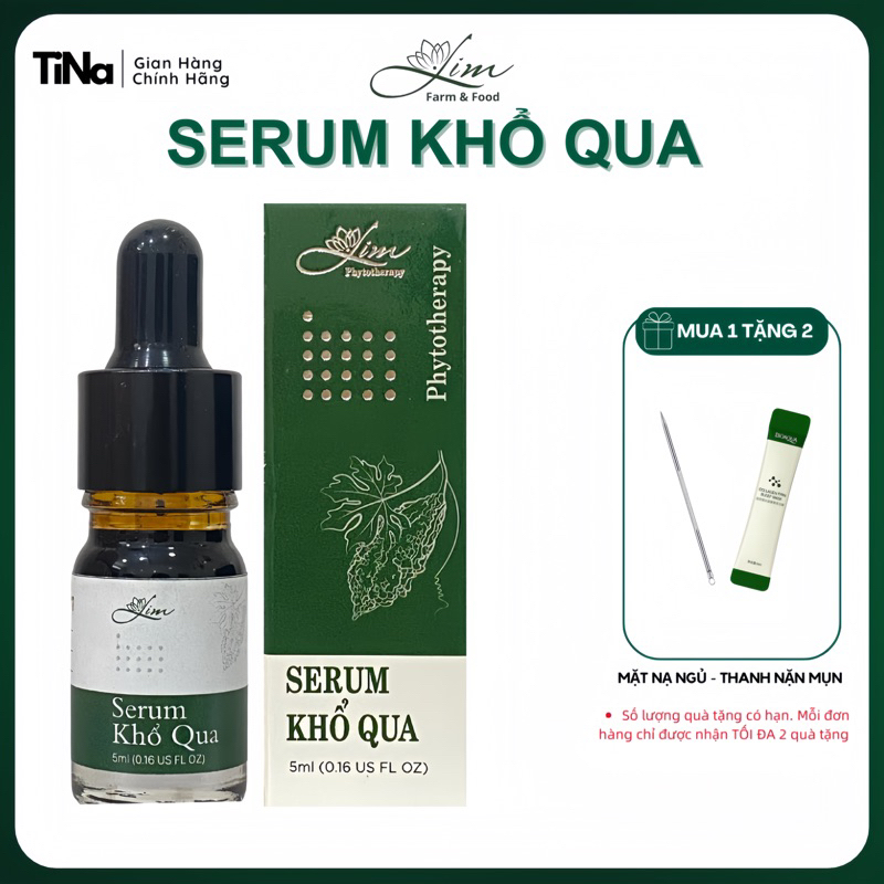 Serum Khổ Qua Lim - Hình Ảnh Thực Tế