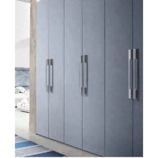 Tay nắm cửa nhôm hiện đại nhiều kích thước sang trọng màu sáng