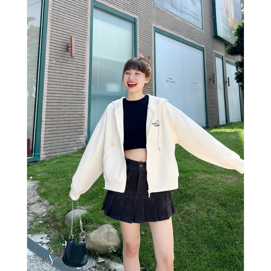 Áo khoác dây kéo THE C.I.U - Cosmo Jacket | Shopee Việt Nam