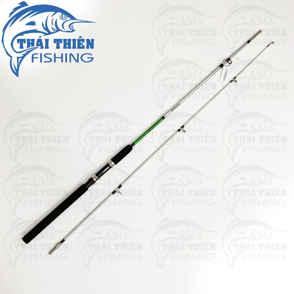 Cần Câu Cá Simano Cruzar 2 Khúc Đặc Ruột Máy Đứng