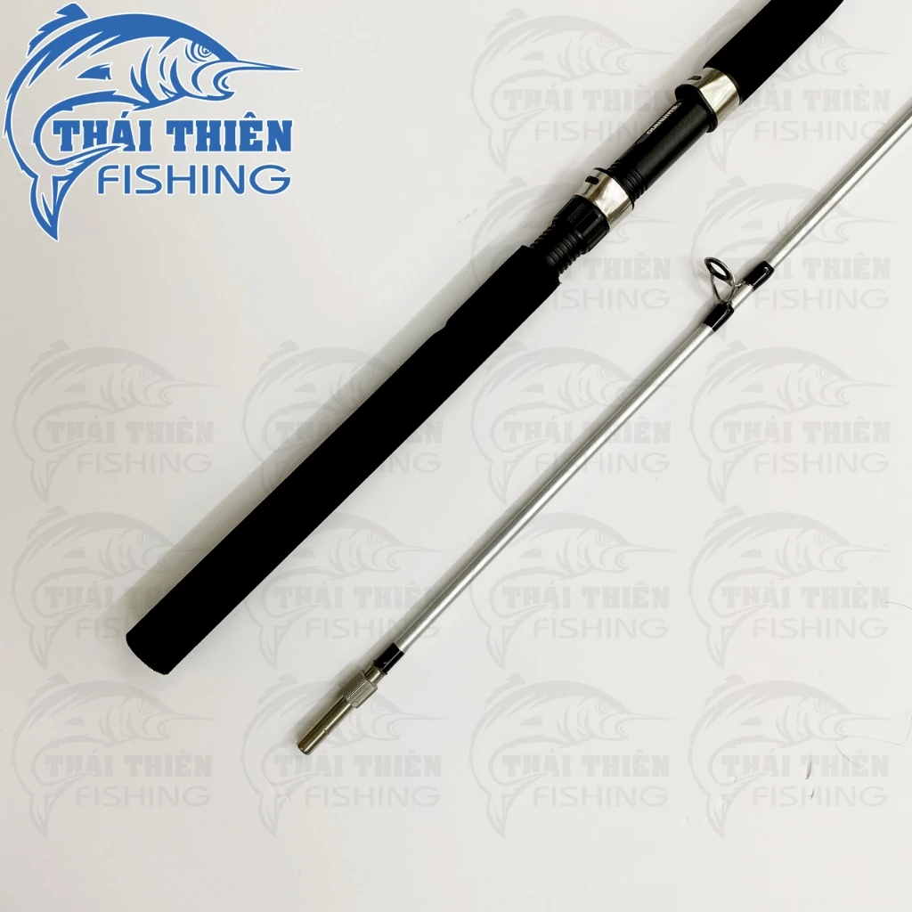 Cần Câu Cá Simano Cruzar 2 Khúc Đặc Ruột Máy Đứng