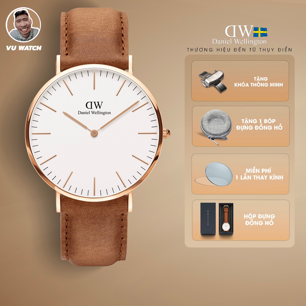 ng H Daniel Wellington Classic Durham DW00100109 K m nhi u