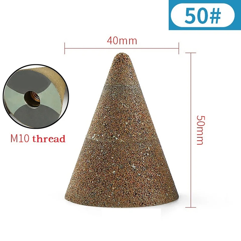 Đầu đá mài hình nón chà nhám gạch đá bê tông sắt thép