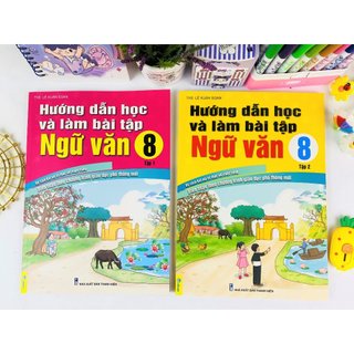 Sách - Hướng Dẫn Học Và Làm Bài Tập Ngữ Văn 8 - Biên soạn theo CT GDPT mới - Kết Nối - ndbooks