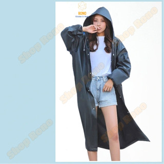 Áo Mưa Trong Suốt 1 Người Chất Liệu Cao Cấp, Có Mũ Che, Loại Áo Mưa Nút Bấm, Tiện Lợi Khi Đi Du Lịch
