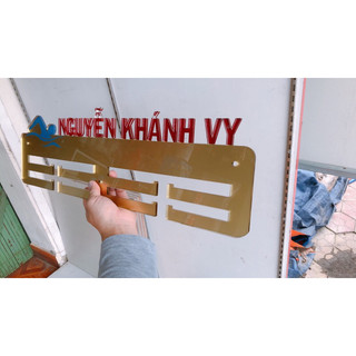 GTHC bơi lội, NGUYỄN KHÁNH VY khung gold, icon xanh biển, chữ đỏ