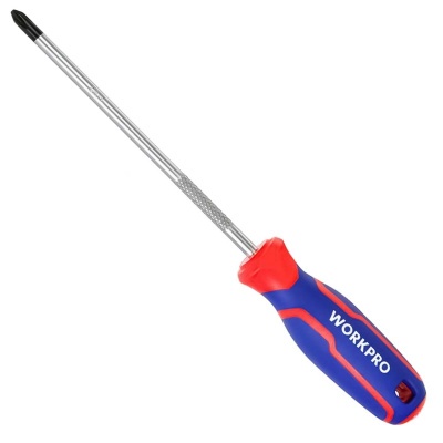 Tua vít bake PH2x200mm WORKPRO WP221031 thép CR-V cao cấp, tay cầm bọc cao su chống trơn trượt - Hàng chuẩn chính hãng