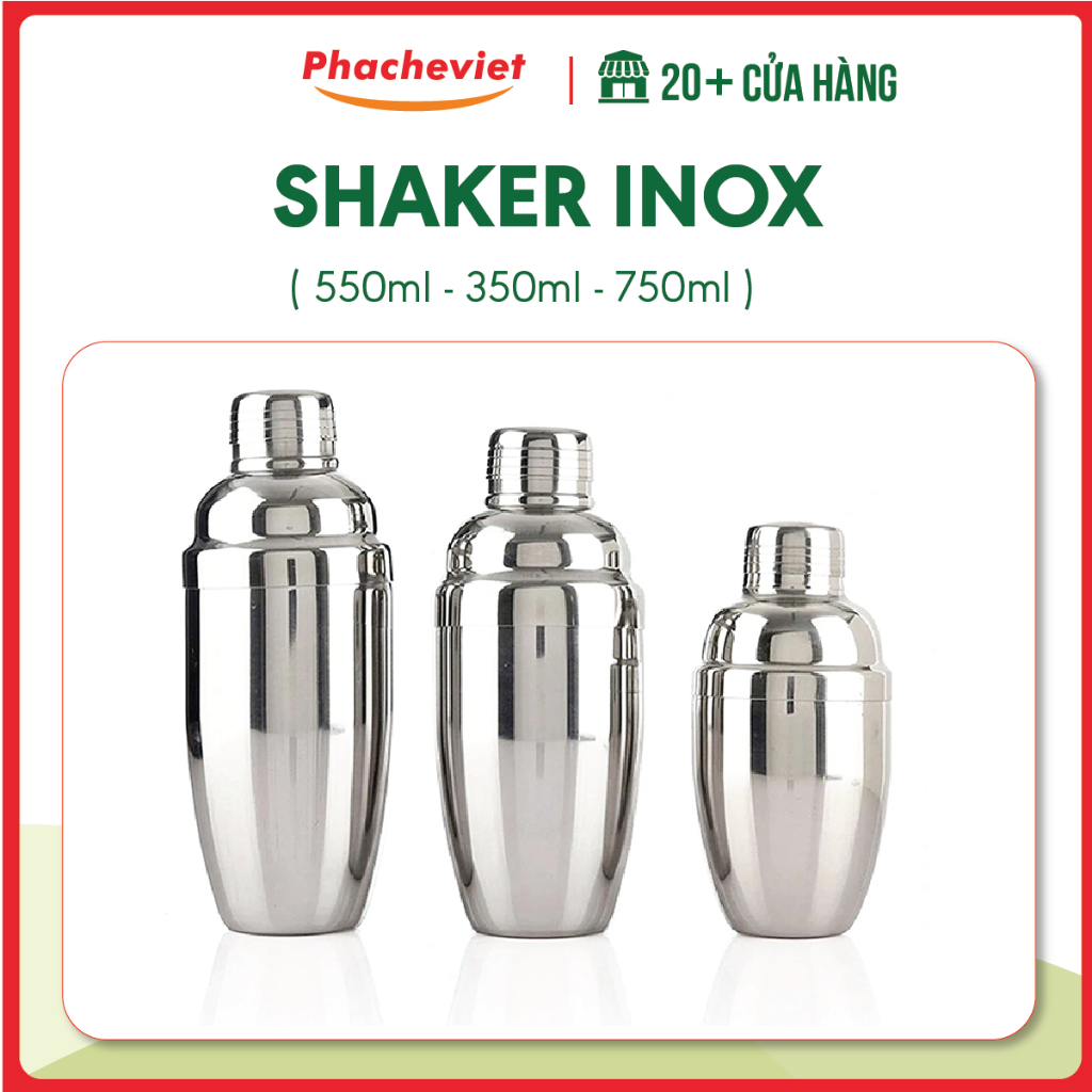Shaker Inox 550ml, 350ml, 750ml | Shopee Việt Nam