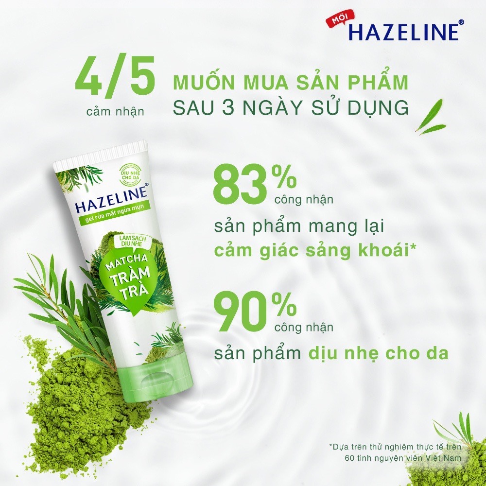 GEL Sữa Rửa Mặt Hazeline 100gr