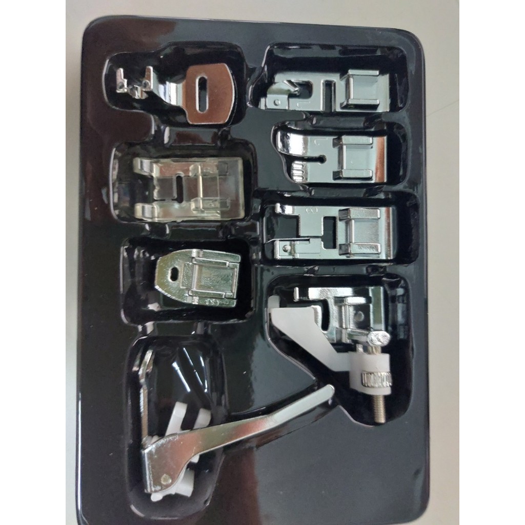Bộ 8 Chân Vịt Máy May Đa Chức Năng – Phụ Kiện Máy May Mini Chính Hãng, Có Hộp Giấy