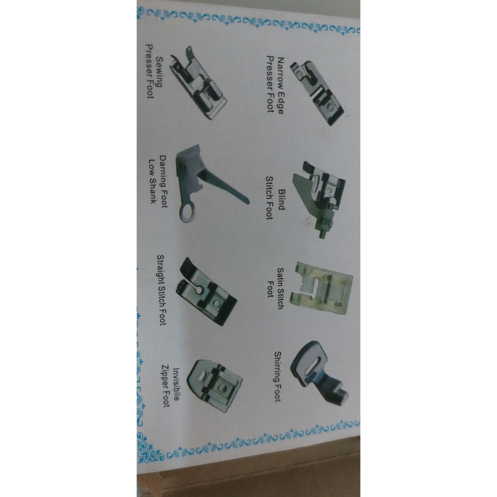 Bộ 8 Chân Vịt Máy May Đa Chức Năng – Phụ Kiện Máy May Mini Chính Hãng, Có Hộp Giấy