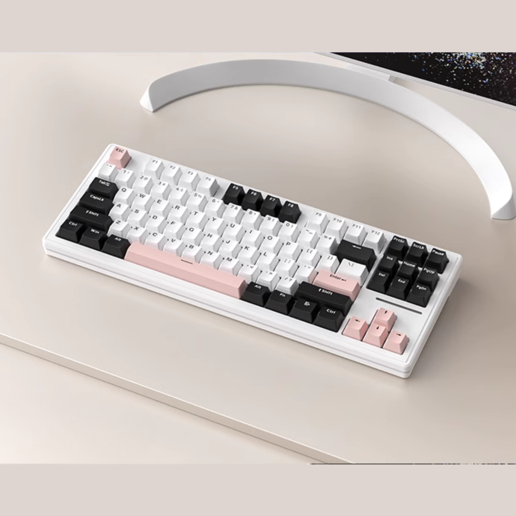 Bàn phím cơ Xinmeng M87 Pro Mạch xuôi / 3 Mode / Led RGB / Hotswap