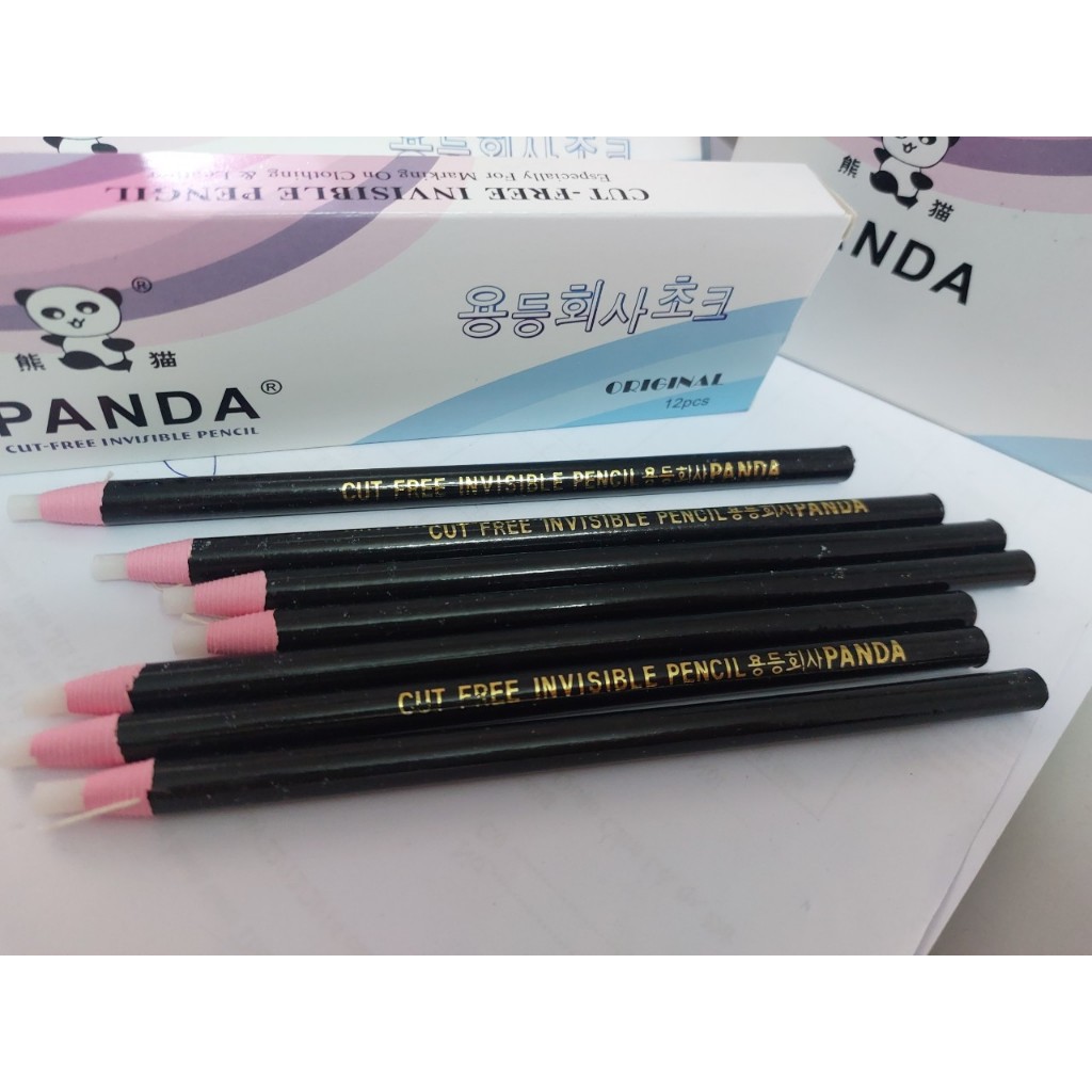Viết Sáp Quấn Giấy Con Gấu Panda Tự Bay Khi Ủi – Chính Hãng, Hộp 12 Cây