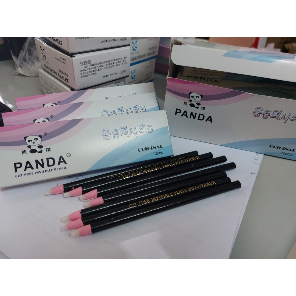 Viết Sáp Quấn Giấy Con Gấu Panda Tự Bay Khi Ủi – Chính Hãng, Hộp 12 Cây