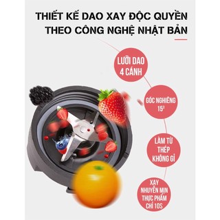 Máy Xay Sinh Tố Đa Năng Masuto Blender Chuyên Say Các Món Healthy Eat Clean Mua 1 Tặng 1