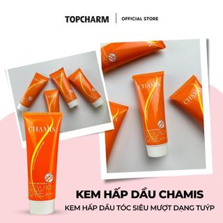 Kem ủ tóc siêu mềm mượt phục hồi hư tổn tóc yếu CHAMIS 260ml bổ sung dưỡng chất giảm gãy rụng hư tổn - TOPCHARM