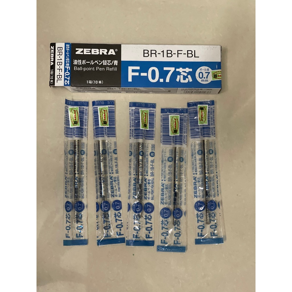 10 cái Ruột bút Zebra F301 loại 1 mựa xanh | Shopee Việt Nam