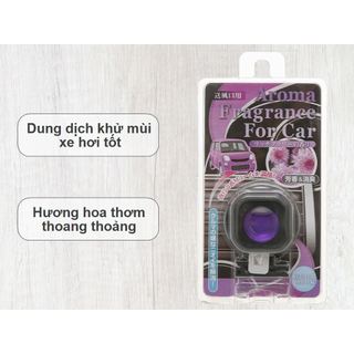 Dung dịch khử mùi xe hơi Welco Hương hoa/ trái cây/ hoa hồng anh đào 3ml