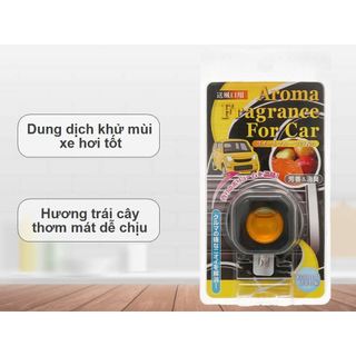 Dung dịch khử mùi xe hơi Welco Hương hoa/ trái cây/ hoa hồng anh đào 3ml