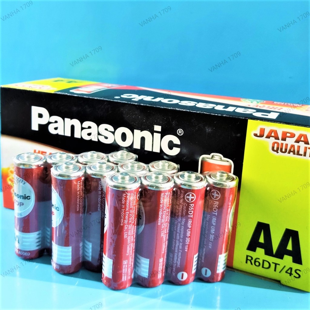 PANASONIC Pin Tiểu Đỏ (size AA) 1.5V | Shopee Việt Nam