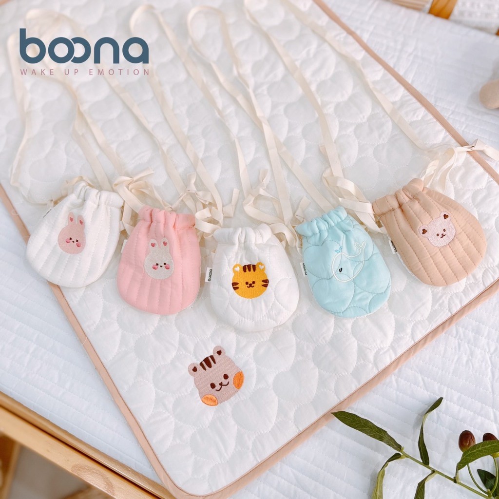 Túi Đựng Tỏi, Lì Xì Cho Bé, Túi Đeo Chéo Cho Bé Có Quai Đeo, Thêu Hình Họa Tiết Boona Xinh Xắn Cho Bé