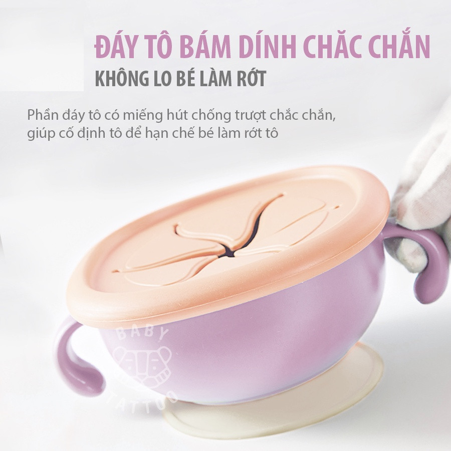 Bát, Tô Ăn Dặm Silicon Food Grade Đa Năng Chuyên Dụng An Toàn Cho Bé