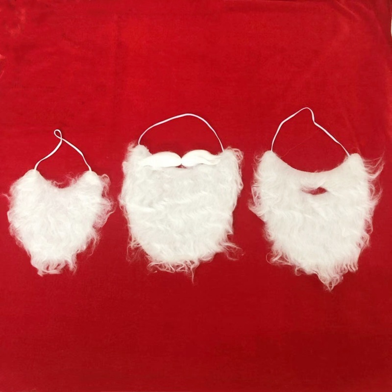 Bộ râu ông già noel giúp hóa trang để đi tặng quà Giáng sinh cho các cháu