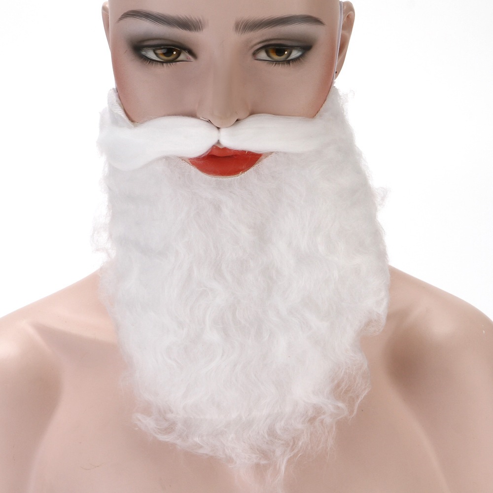 Bộ râu ông già noel giúp hóa trang để đi tặng quà Giáng sinh cho các cháu
