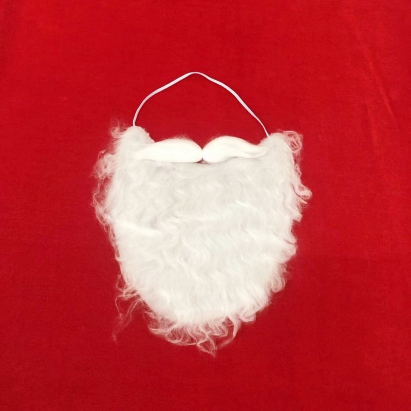 Bộ râu ông già noel giúp hóa trang để đi tặng quà Giáng sinh cho các cháu