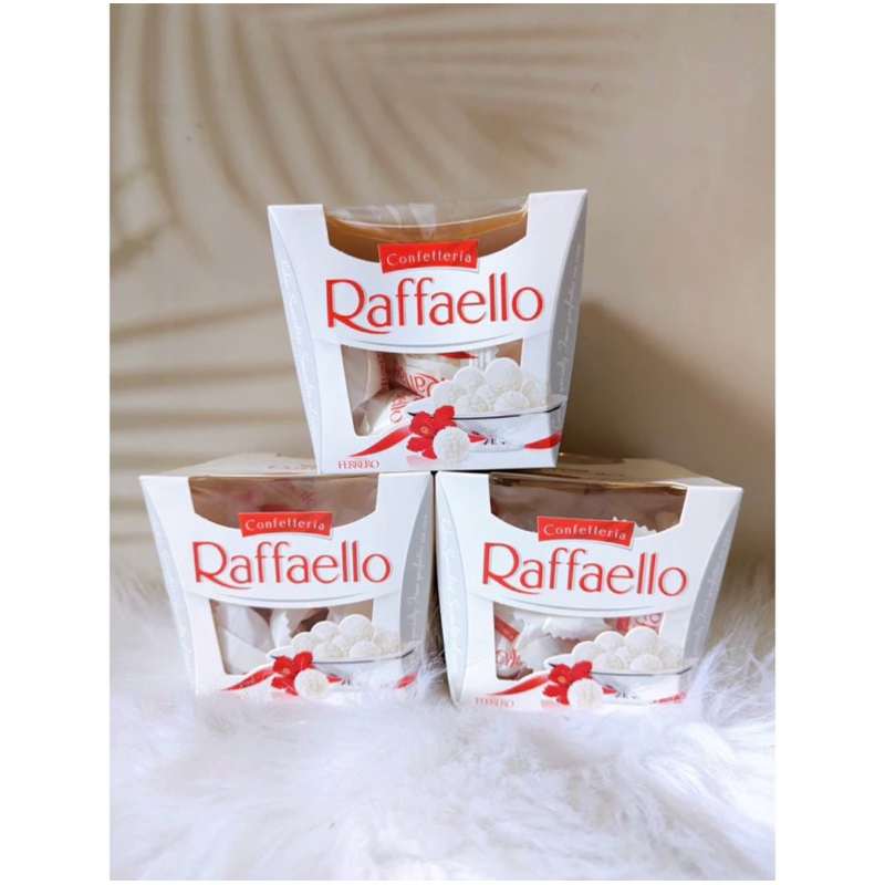 [Hàng Nga] Kẹo bọc dừa Raffaello sốt socola trắng và hạnh nhân 150 gram ...