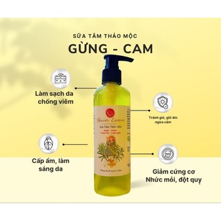 Sữa Tắm Gừng Cam Moon Ship