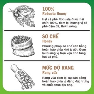 Cà phê thượng hạng Laha Blend 20% Robusta 80% Arabica dạng hạt, bột pha phin, pha máy LAHA COFFEE | 250GR